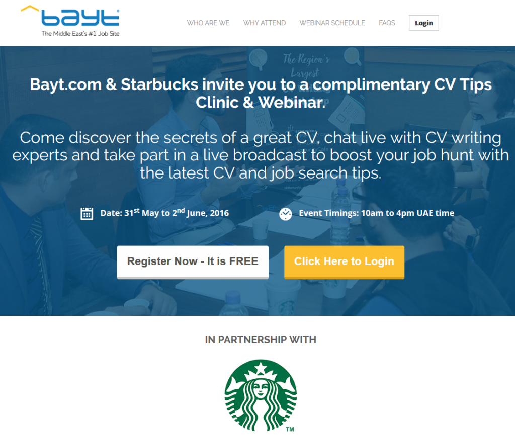 Landing Page