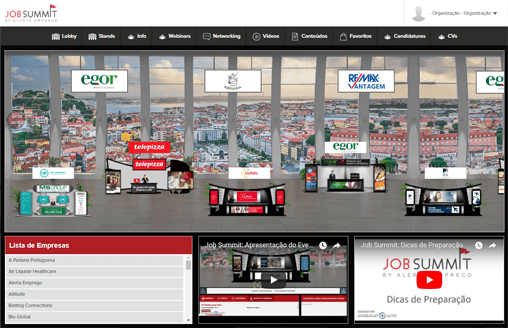 virtual job fair platform host job fair online vfairs virtual job fair