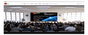 Renaissance webinars in a virtual auditorium
