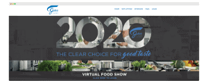 jake's finer foods virtual food show landing page