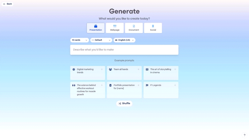 Sponsor & Partnership Decks with Gamma AI