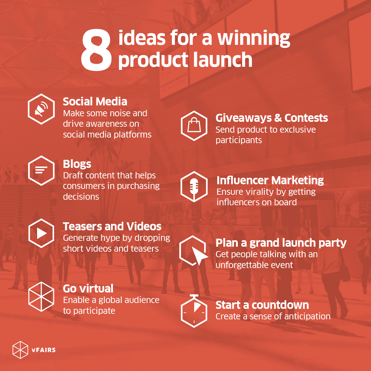8 ideas for winning product launch