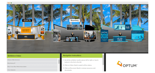 virtual exhibit hall