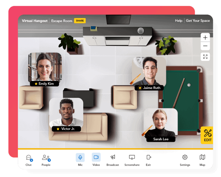 virtual escape room for online fundraising