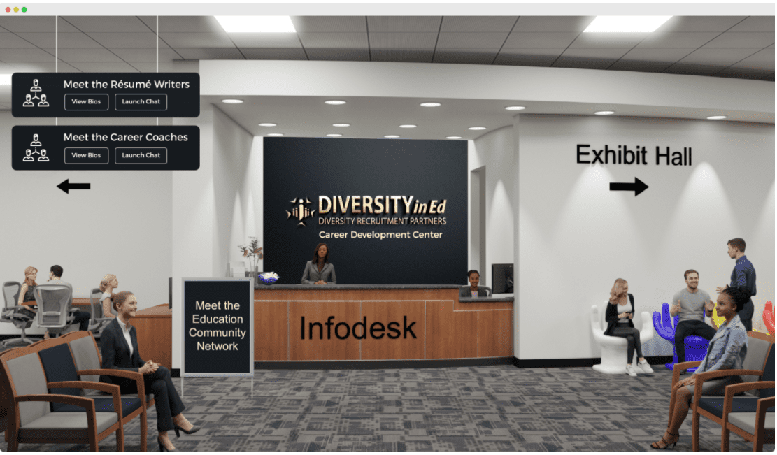 Diversity in Ed virtual infodesk