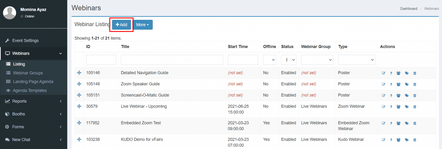 vFairs' Embedded Zoom inars Offer You A Seamless Experience