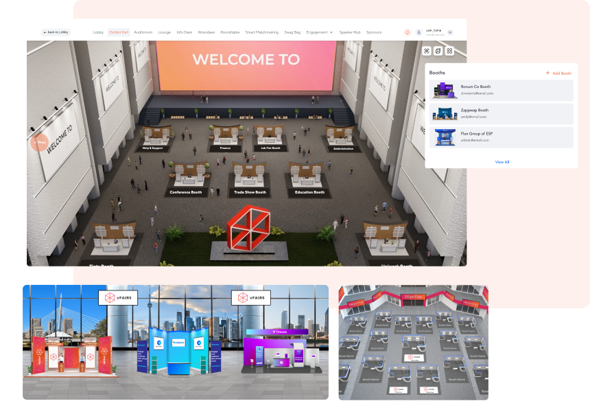 3D Exhibit Hall.