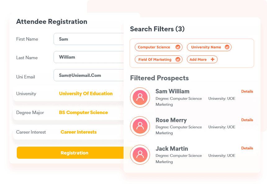 vFairs Feature Set