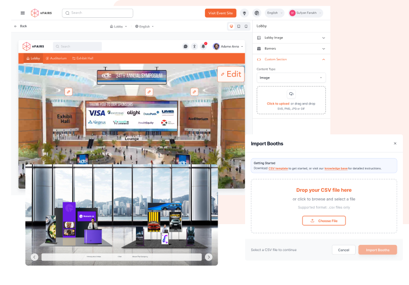 Create virtual experiences that simulate a real car showroom floor.
