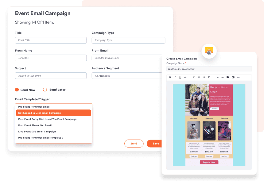 vFairs Feature Set