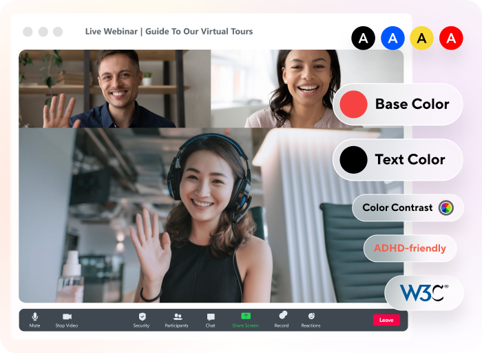 Touchez l'ensemble des participants grâce à une plateforme virtuelle accessible à tous