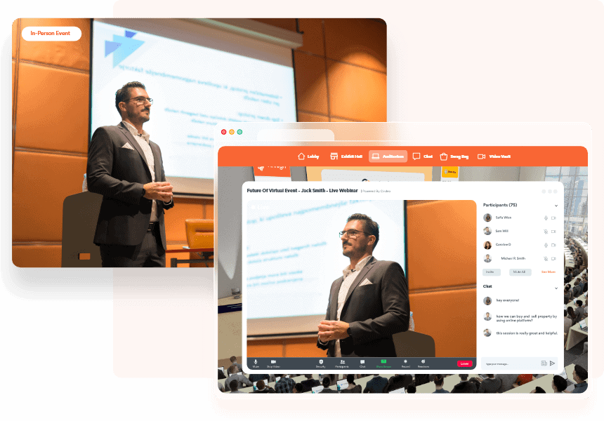 live streaming hybrid events 