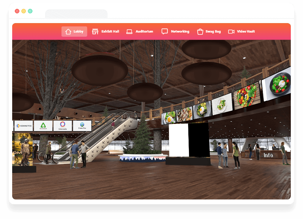 Virtual Food Show Platform (2024)