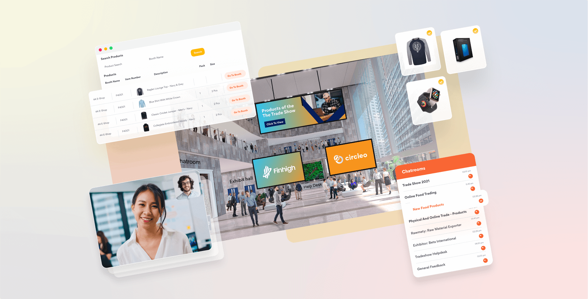 In-Person College Fair Platform