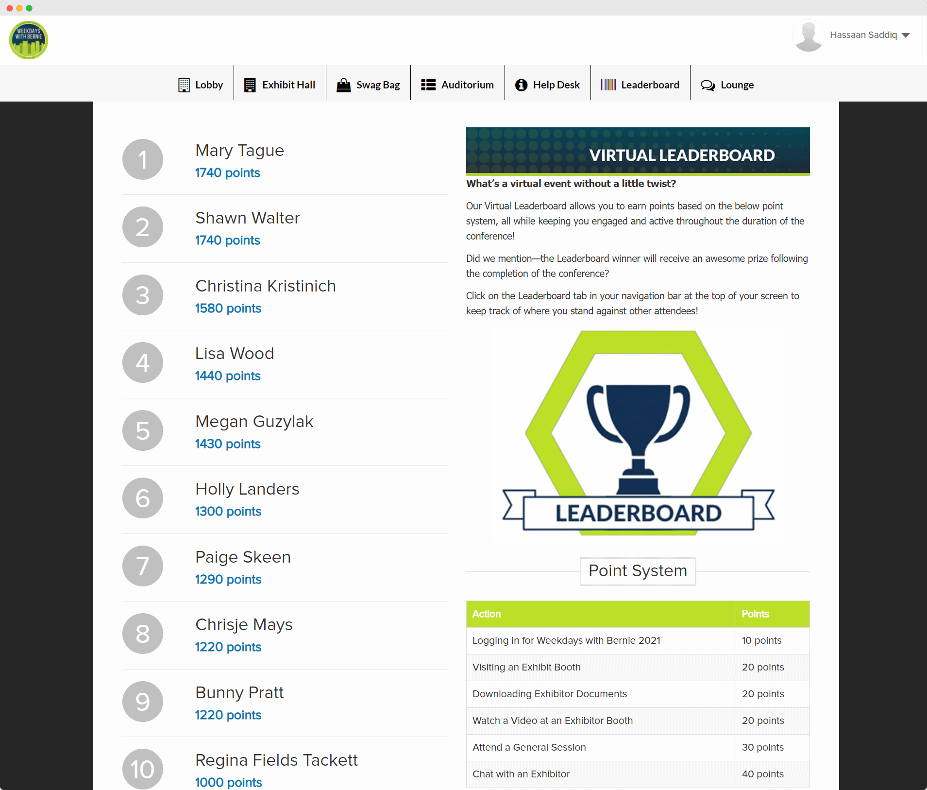 leaderboard 