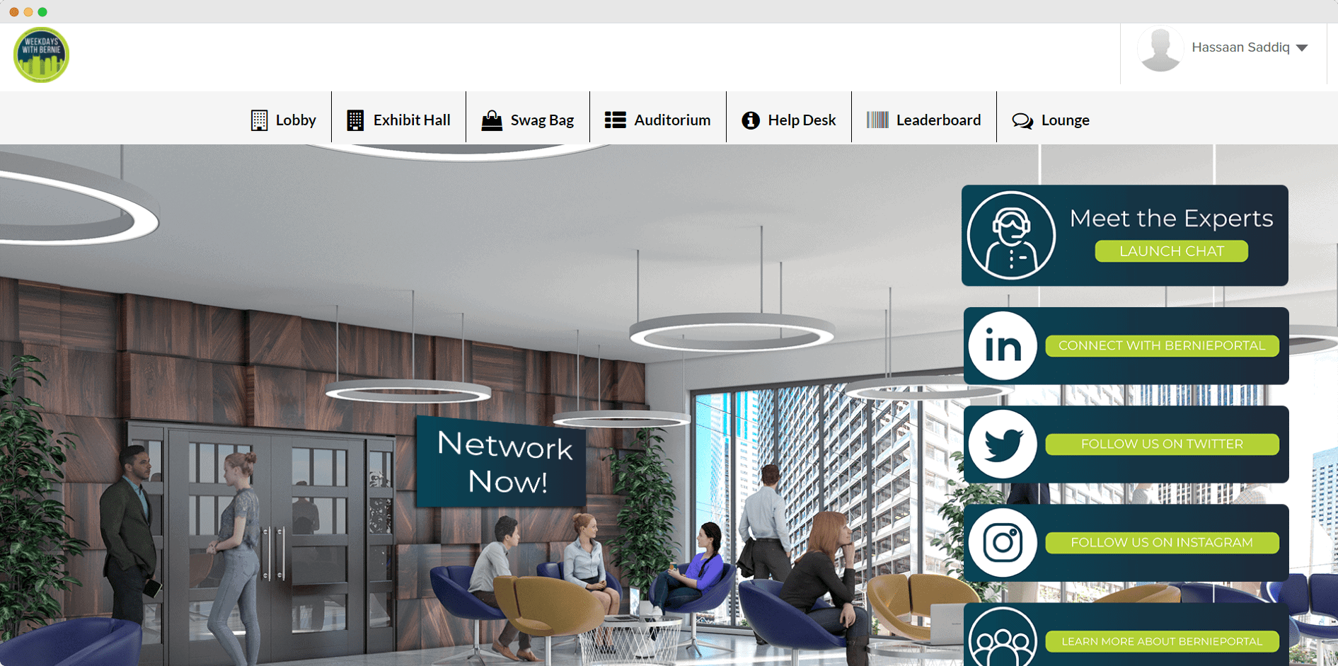 networking lounge 