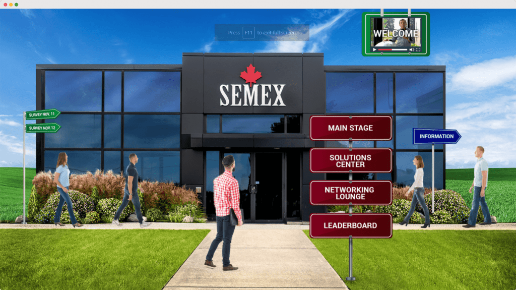 an image of the semex lobby