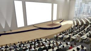 panel auditorium