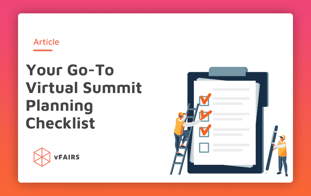 Votre liste de contrôle pour la planification d'un sommet virtuel