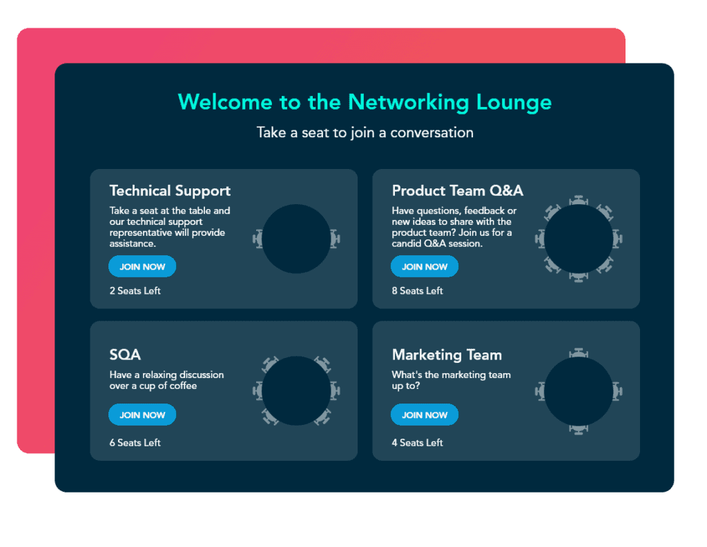 Join a roundtable at your virtual conference