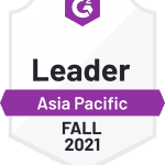 G2 Fall 2021 Leader in Asia Pacific for virtual events 