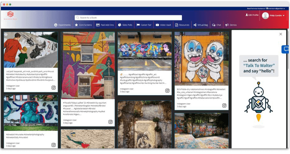 social wall
