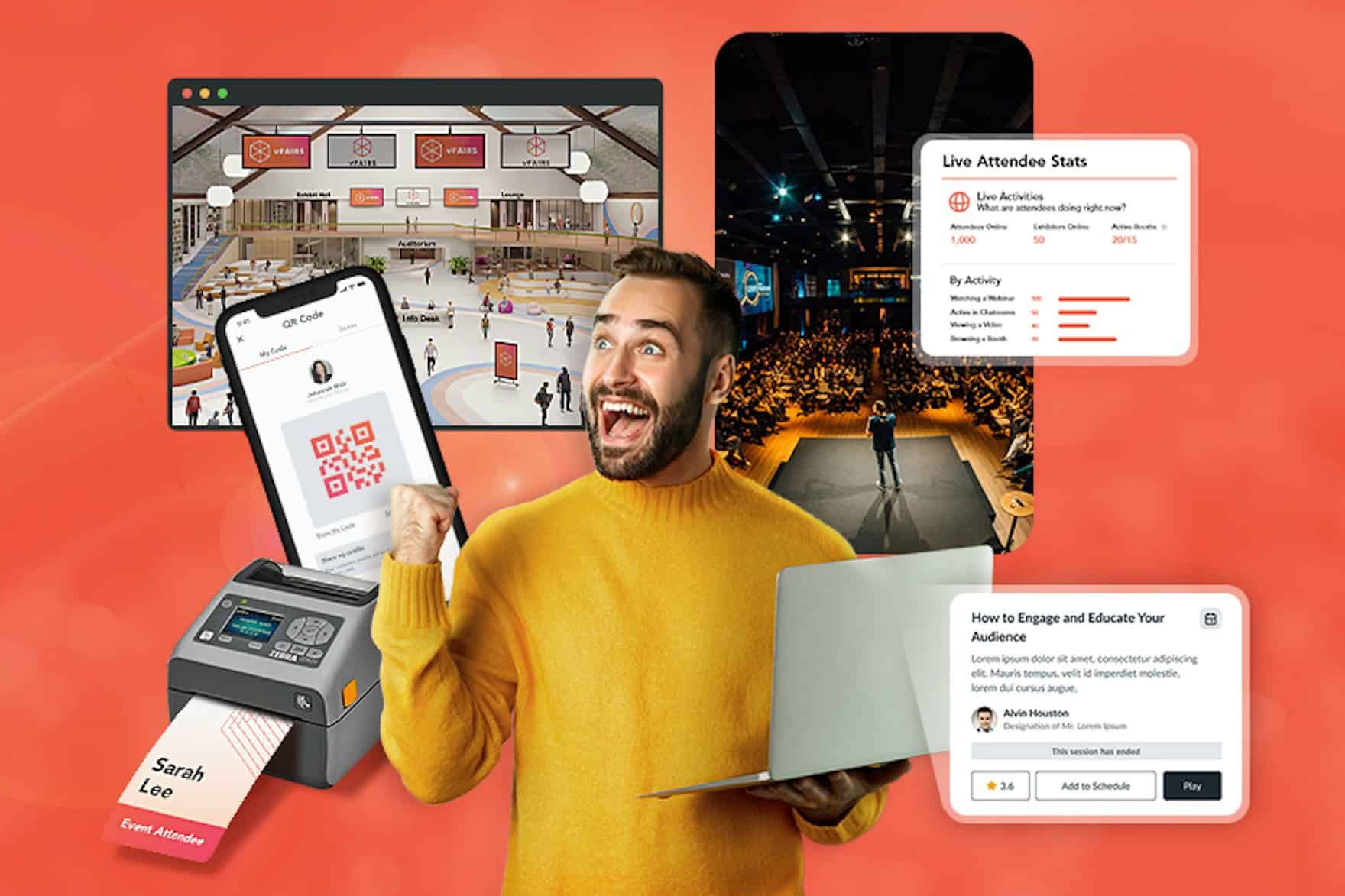 All-in-one event management solution 