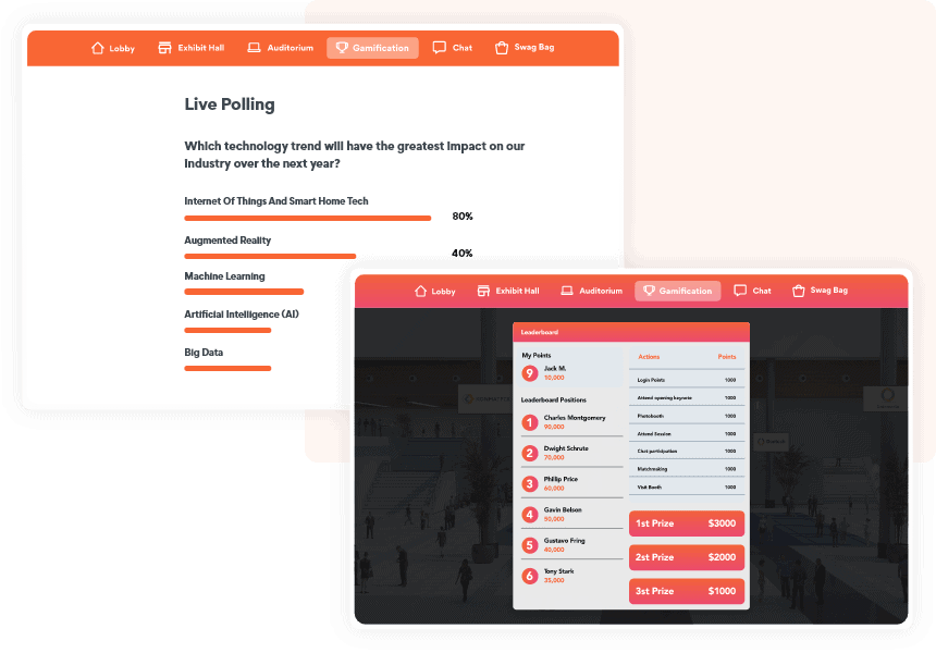 vfairs live polls