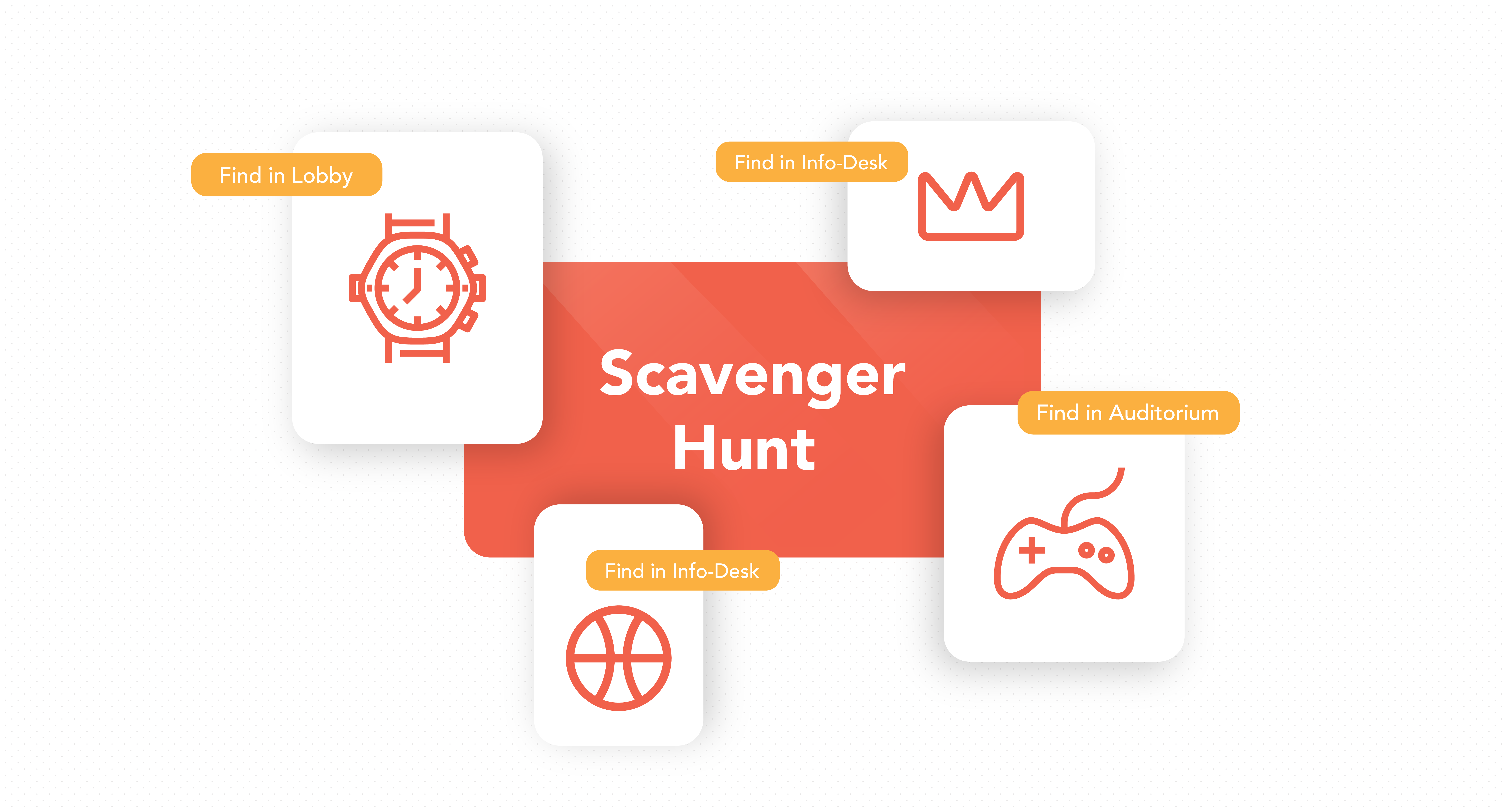 virtual event games scavenger hunt