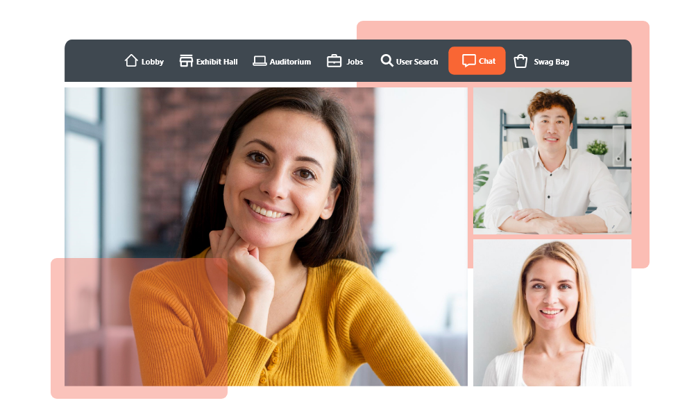 Virtual Networking with vFairs virtual events platform.