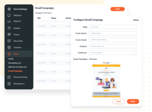 How to market an event through email campaign?