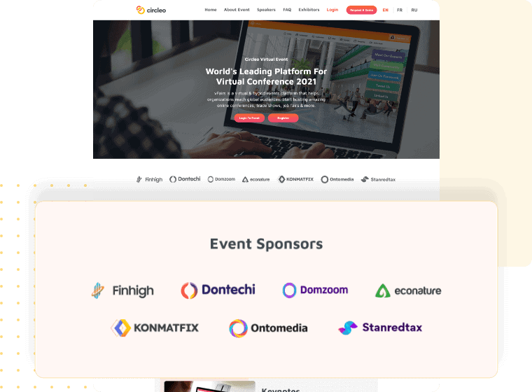 vFairs Event Marketing and Sponsorships