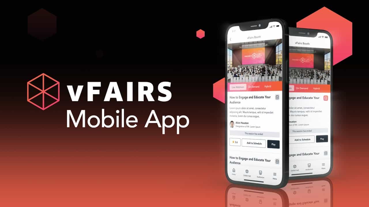 vFairs mobile app
