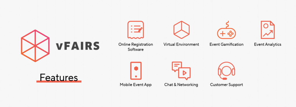 GoTp Webinar VS vFairs; A comparison - vFairs features visual