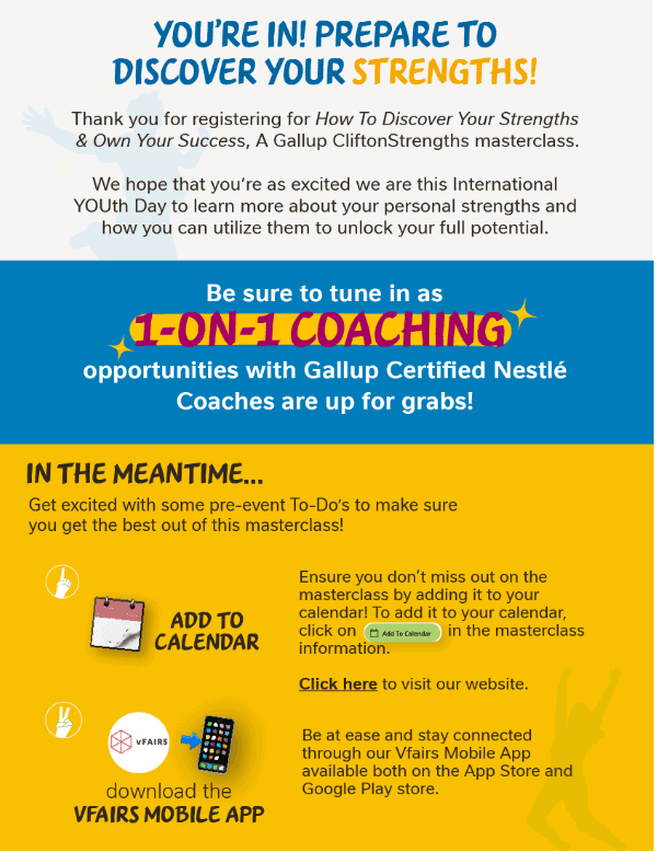 registration email