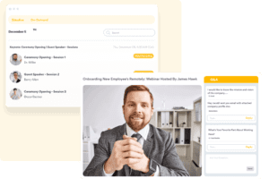 virtual onboarding guide - virtual event features by vFairs