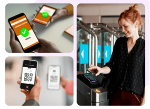 QR code and data retrieval with vFairs mobile event check-in app