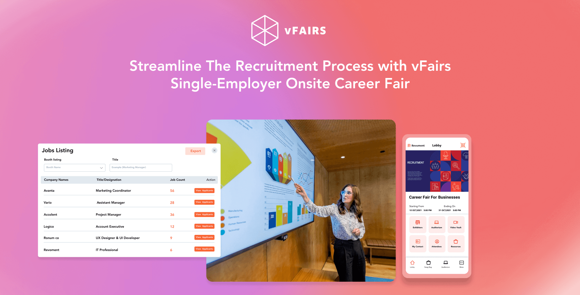 In-Person Career Fair Platform
