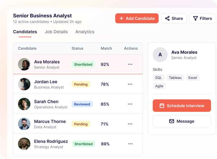Give Recruiters What They Need to Screen and Shortlist Onsite