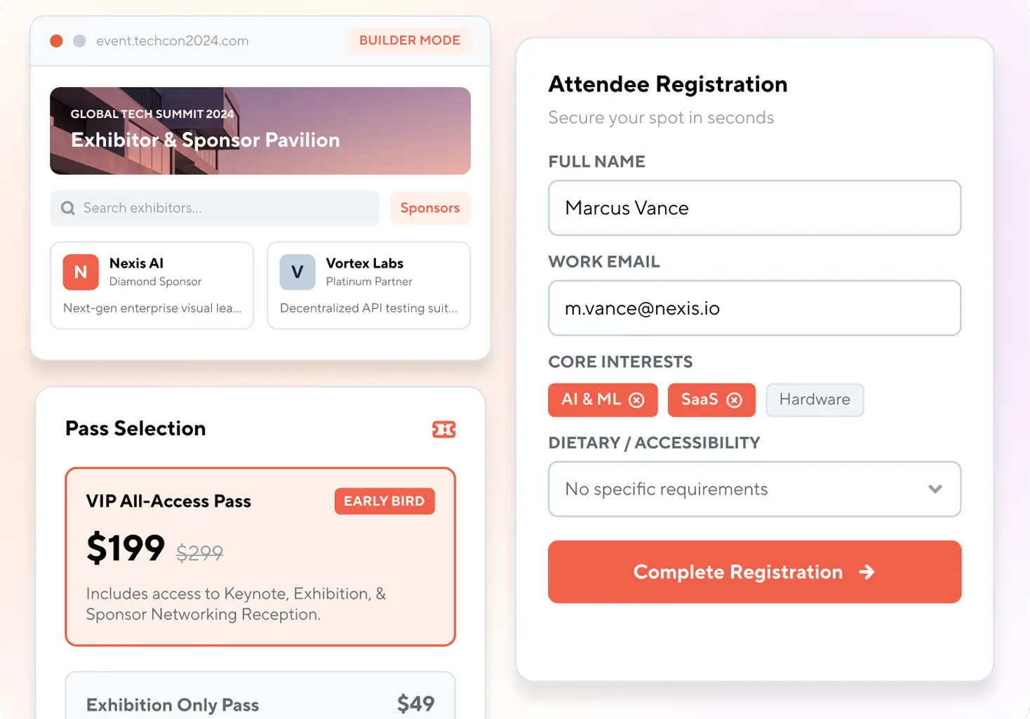 Sell Booths and Tickets on a Site Built for Your Show