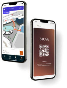 stova event check-in with QR code