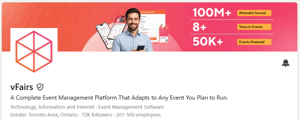 Optimizing social media profiles for event marketing
