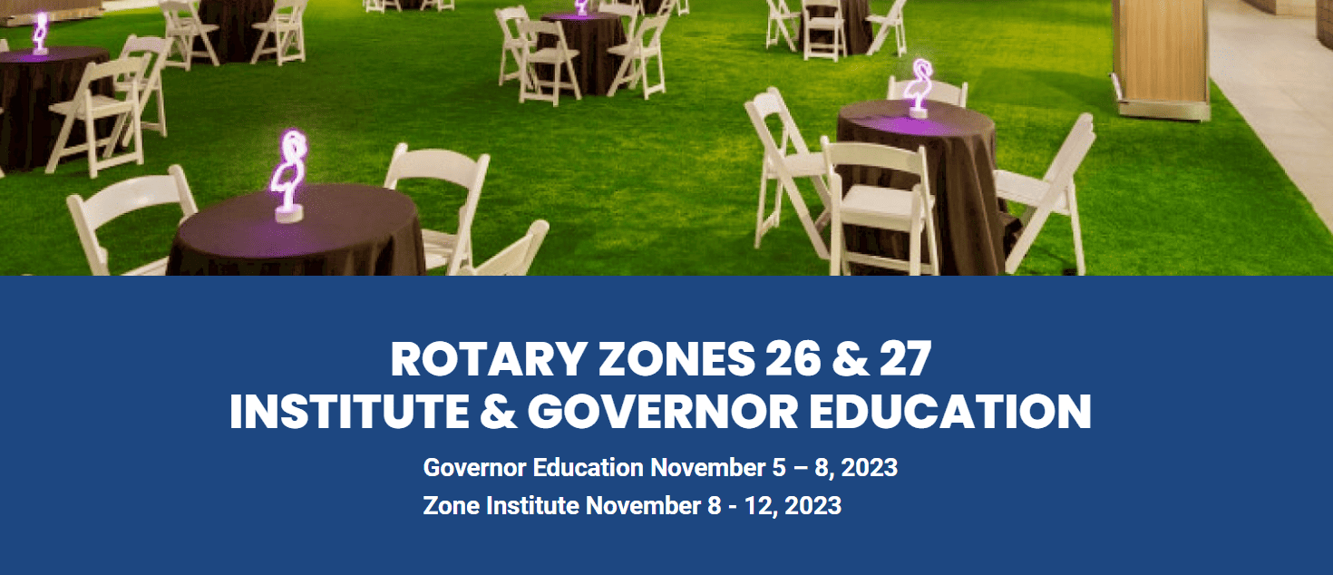 Rotary Zones Governor Education Events