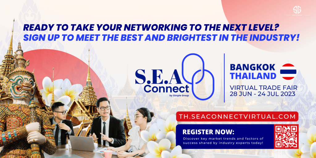 Simple Group Announces They Are Kicking Off Their S.E.A Connect 2023 Event Series in Thailand from June 28 - July 24, 2023. with vFairs as Event Technology Partner