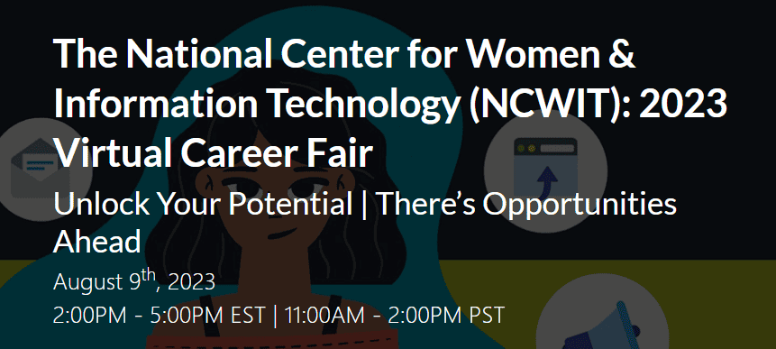 NCWIT Virtual Career Fair