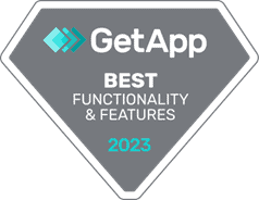Get App badge for best functionality and features 2023 