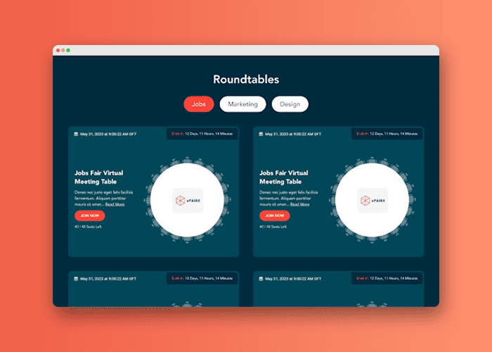 Larger Roundtables