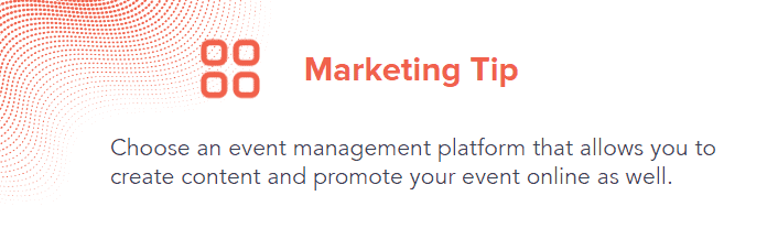 marketing tip for outdoor event planning