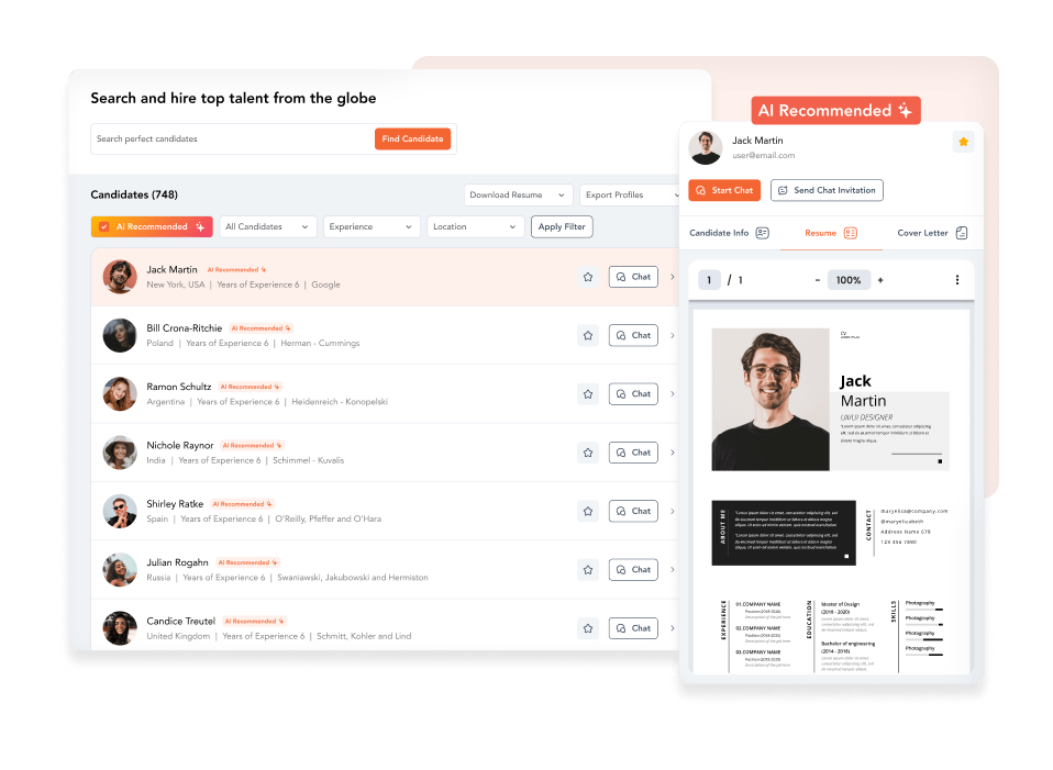Match Candidates and Recruiters Faster with Smart Recommendations.-min