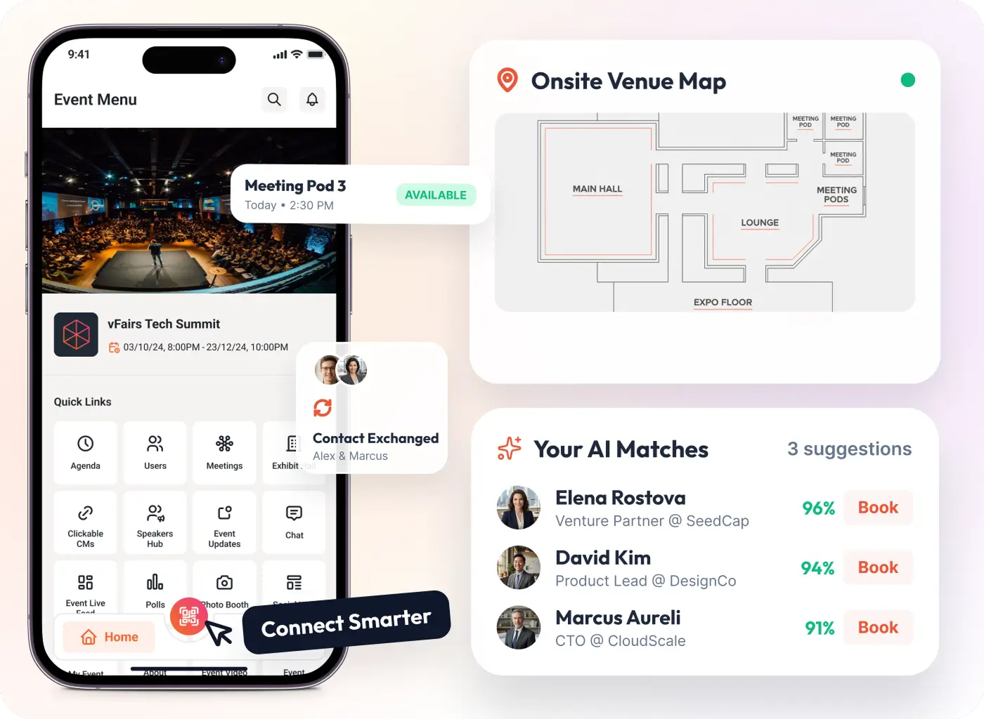 Spark the Right Connections Onsite with a Branded Event App